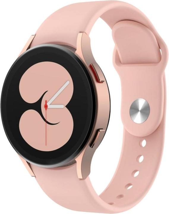 Produktbild König Design Silikon Armband 20mm Uhrenarmband für Samsung Galaxy Watch 4 5 Classic Pro Loop (20 mm, Silikon)