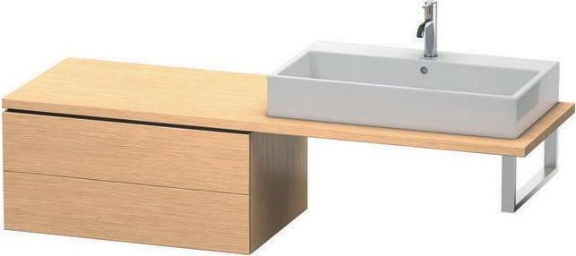 Produktbild Duravit Konsolenunterschrank L-CUBE 400x820x547mm eiche dunkel gebürstet (82 x 40 x 55 cm)