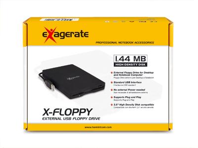 Produktbild Hamlet X-Floppy Diskettenlaufwerk Usb (Floppy Disk Laufwerk)