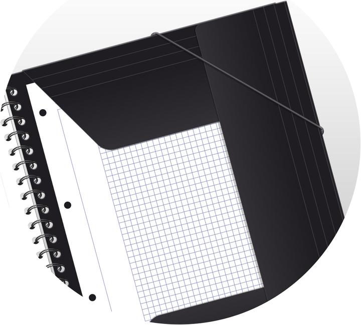 Actual product image Oxford Organiserbook (A4+, Checked, Hardcover)