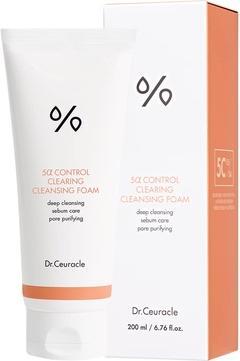 Actual product image Leegeehaam Dr.Ceuracle 5 Alpha Control Cleansing Foam Redness Treatment Face Wash with 0.5% Salicylic Acid Kore (Foam)