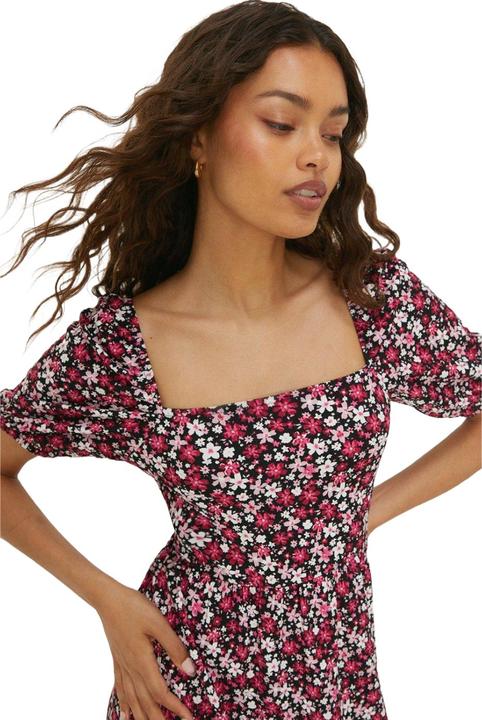Immagine prodotto Dorothy Perkins Vestito Midi Piccola Stampa alla Moda Multilivello Donna (32)