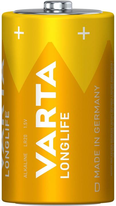 Image du produit Varta Longlife (2 pcs, D, 15800 mAh)