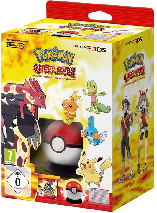 Nintendo Pokémon Omega Ruby incl. Pokéball Card Case (3DS, 3DS XL)