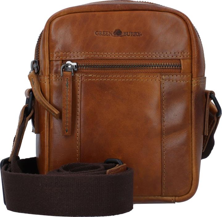 Greenburry Newport Mini Bag Umhängetasche Leder 18 cm