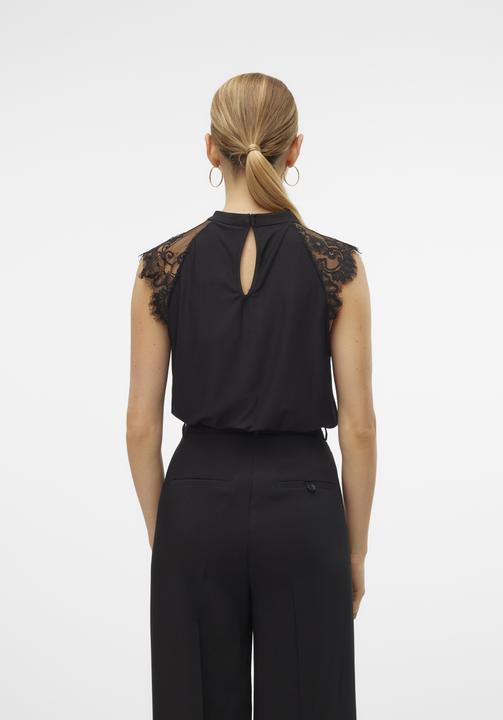 Actual product image Vero Moda Lace embellished top without sleeves (XS)