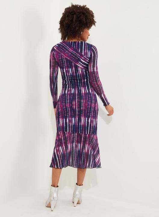 Actual product image Joe Browns Asymmetric Printed Midi Dress (40)