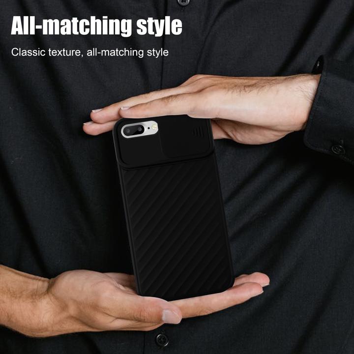 Produktbild Cadorabo TPU Cover mit Kamera Schutz (Apple iPhone 7 Plus, Apple iPhone 7s Plus)
