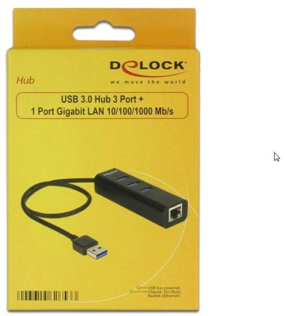 Actual product image Delock 62653 (USB-A, 4 Ports)