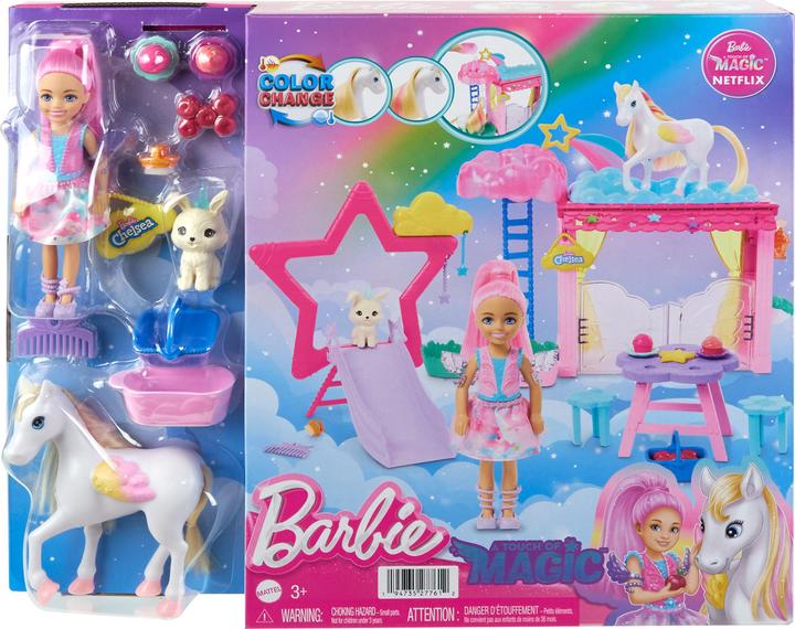 Immagine prodotto Barbie Una Magia Nascosta Chelsea e Pegaso Playset
