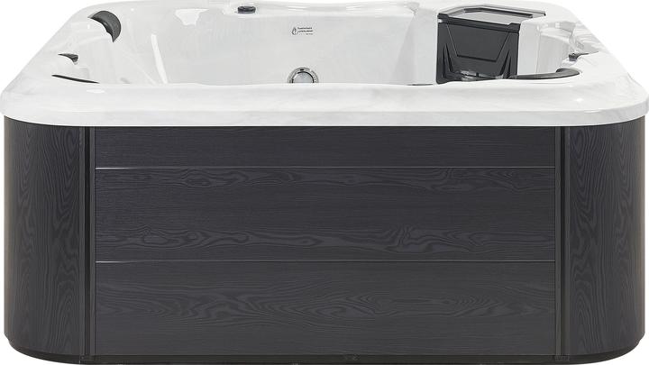 Produktbild Beliani Whirlpool Outdoor weiss mit LED quadratisch 210 x 210 cm TULAROSA (6 Pers.)