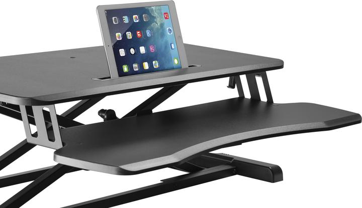Immagine prodotto equip Tavolo monitor ERGO con estensione per panca da seduti pesante 15kg