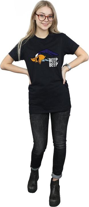 Immagine prodotto Looney Tunes Maglietta da donna/ragazzo in cotone Beep Beep Road Runner (S)