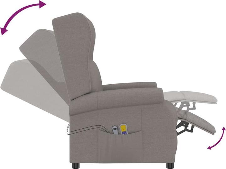 Image du produit VidaXL Elektrischer Massagestuhl