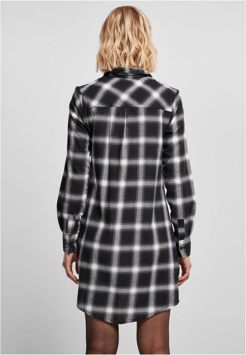 Actual product image Urban Classics Ladies Cotton Check Shirt Dress (S)