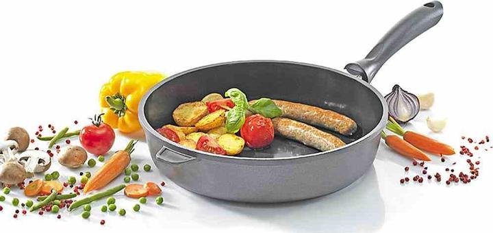 Produktbild Krüger Schmorpfanne Potsdam Ø28cm (28 cm, Bratpfanne, Aluminiumguss)