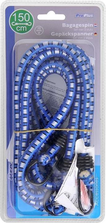 Produktbild ProPlus Gepäckspanner 10mm - 150cm Set von 2 Stück
