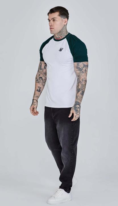 Actual product image Siksilk T-Shirt Raglan T-Shirt (XL)