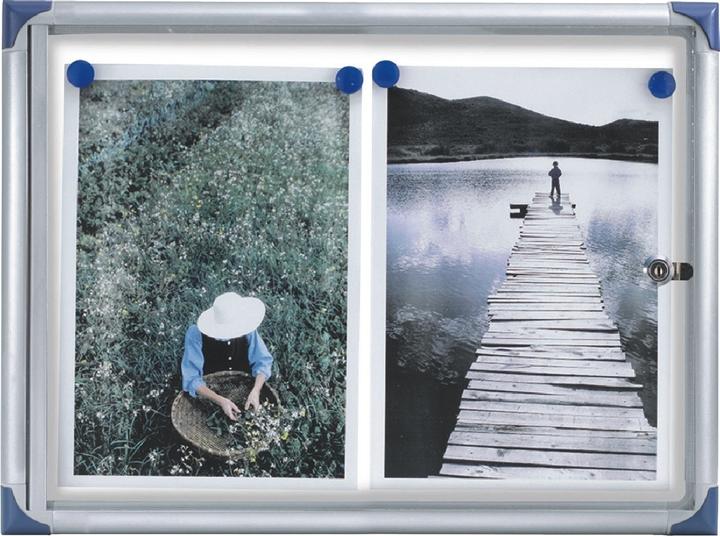 Image du produit Nobo Vitrine d'affichage extra-plate 2xA4