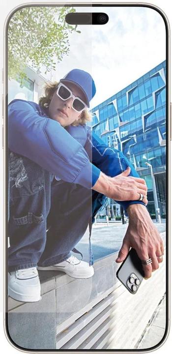 Actual product image PanzerGlass Classic Fit (1 Piece, Apple iPhone 16 Pro Max)