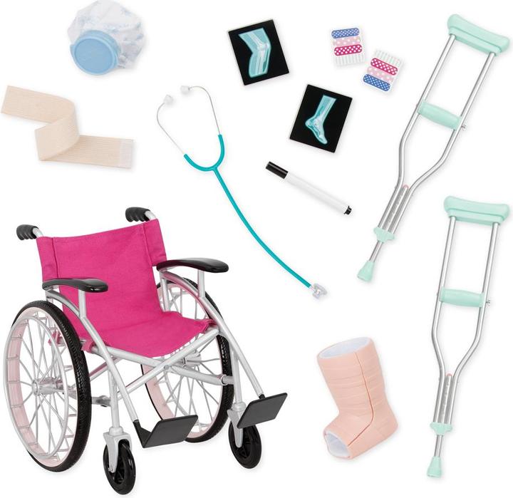 Produktbild Our Generation Krankenhaus Set mit Rollstuhl