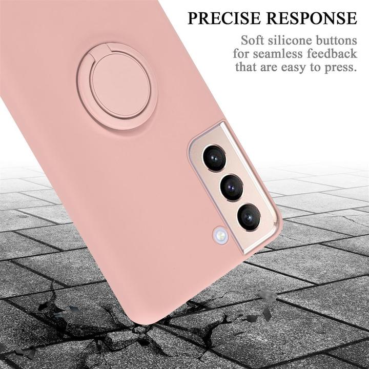 Immagine prodotto Cadorabo Custodia in silicone TPU Liquid Ring Cover (Samsung Galaxy S21+)