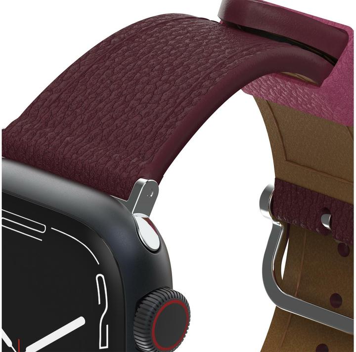 Produktbild OtterBox Symmetry Cactus Leather Watch Band für Apple Watch 9/8/7 45mm (42 mm, 44 mm, 45 mm, Veganes Leder)