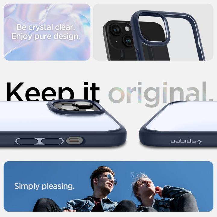 Image du produit Spigen Ultra Hybrid, bleu marine - iPhone 15 (Apple iPhone 15)