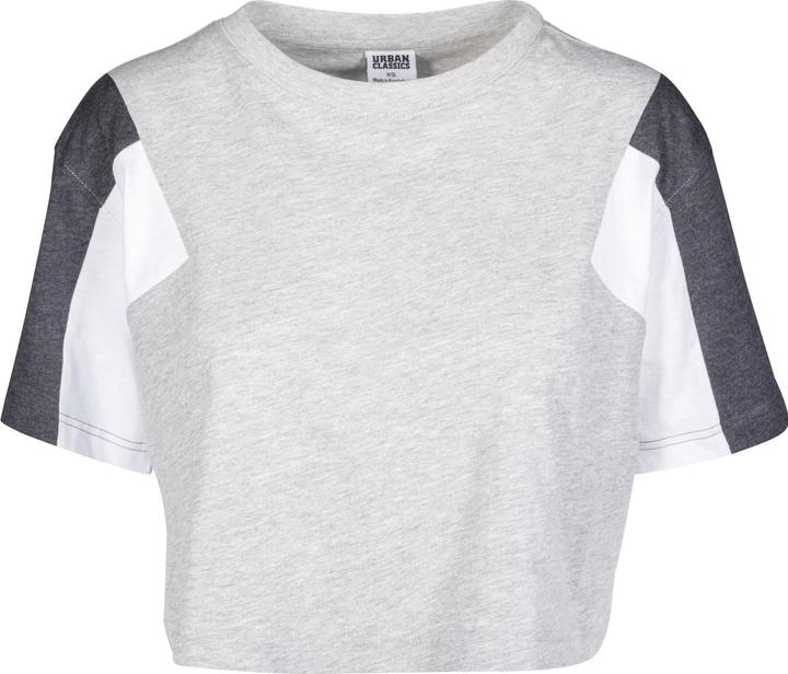 Actual product image Urban Classics Ladies 3-Tone Short Oversize Tee (XXL)