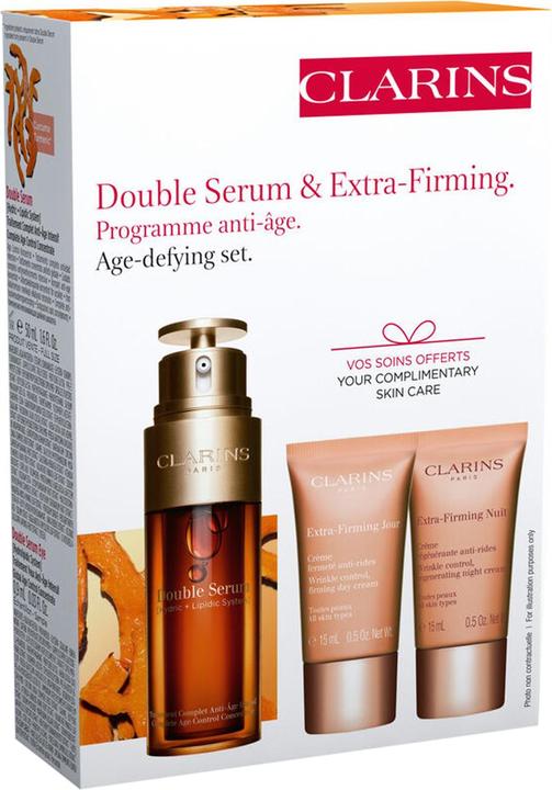 Produktbild Clarins Set Double Serum & Extra Firming (Gesichtspflege set)
