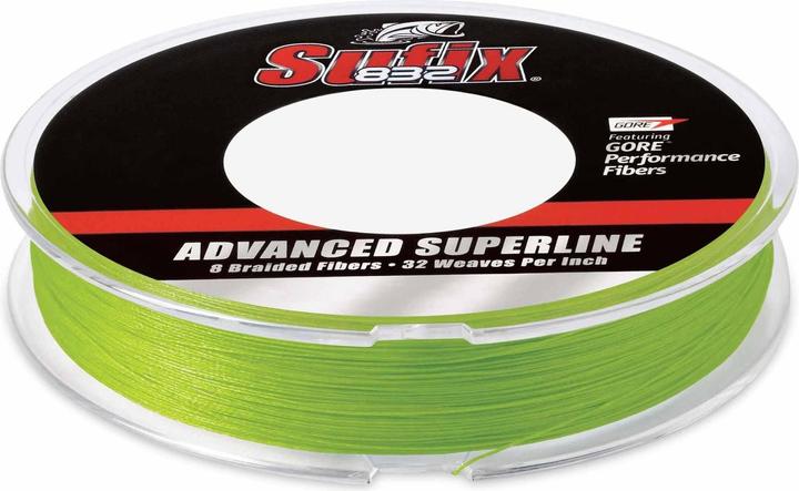 Produktbild Sufix 832 Braid 120m Neon Lime (13.50 kg, 0.20 mm)
