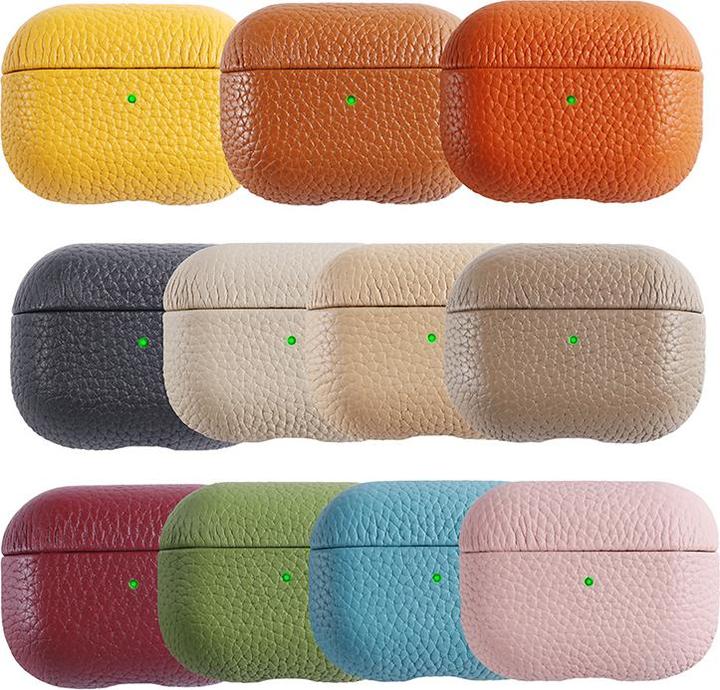 Image du produit PhoneLook Coque Étui de luxe absorbant les chocs en cuir véritable (Manchon pour casque d'écoute)