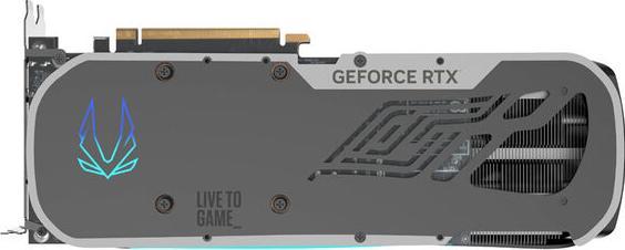 Actual product image Zotac GeForce RTx4070Ti SUPR TrntyBlck (16 GB)