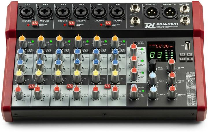 Image du produit Power Dynamics PDM-Y801 (Studio et mixeur live)