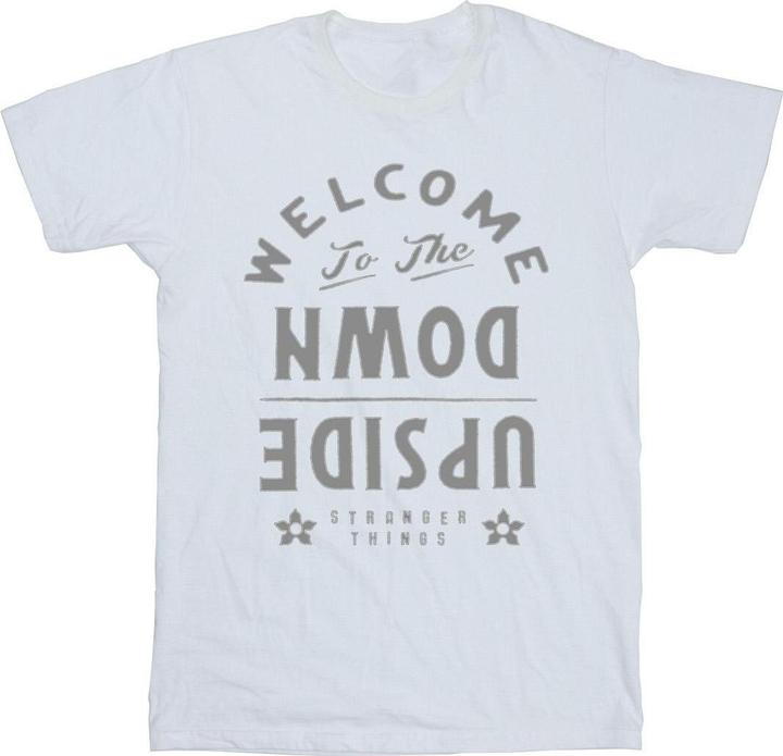 Netflix Stranger Things Welcome To Upside Down TShirt (XXL)