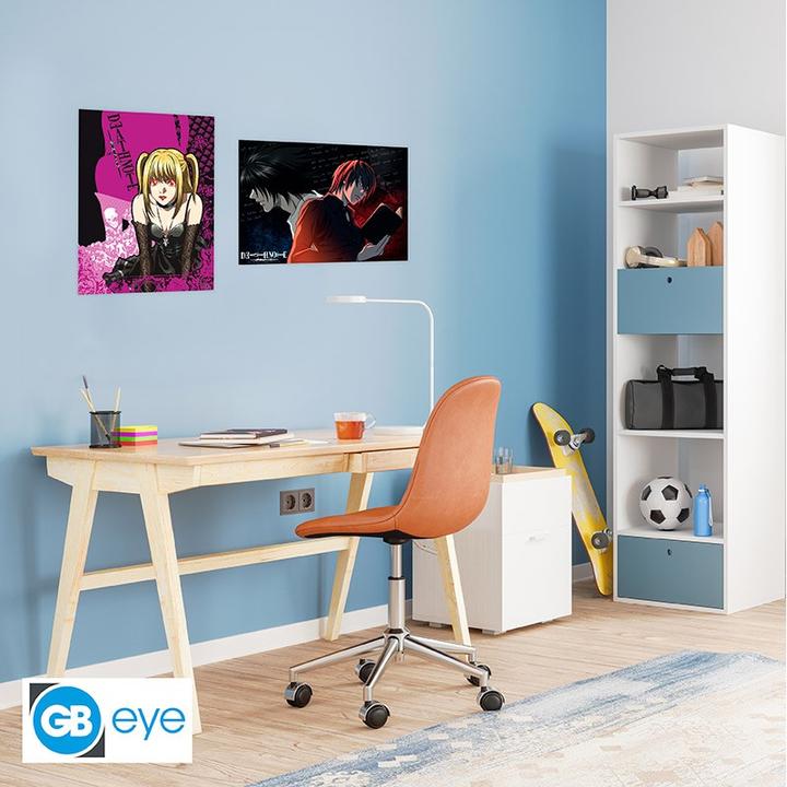 Produktbild ABYstyle DEATH NOTE - Set 2 Chibi Posters - L vs Light Misa 52x38 x4