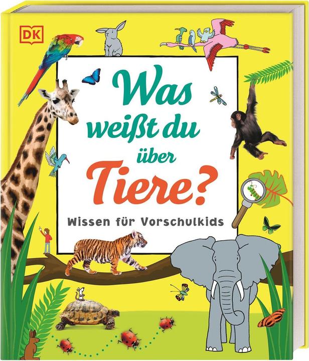 Actual product image Was weisst du über Tiere? (German, Frauke Bahle, Frauke Bahle|DK Verlag - Kids, 2018)