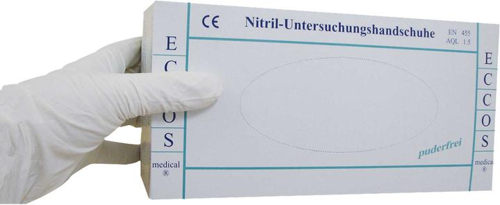 Actual product image Hygostar unisex Einmalhandschuhe SAFE PREMIUM weiss Grösse L 100 St. (L)