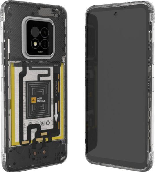Actual product image AGM X6 Phantom 5G 8/128, tr (128 GB, Ghost, 6.78", Dual SIM, 50 Mpx, 5G)