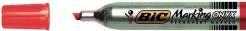 Image du produit Bic Marqueur permanent Marking Onyx 1591, pointe biseautée, rouge (Rouge)