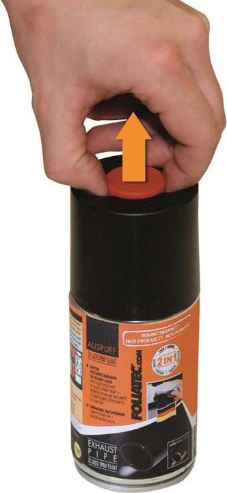 Produktbild Foliatec Auspufflack (Schwarz, 0.25 l)
