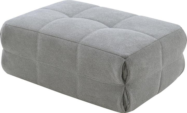En.Casa Fusshocker Koskyvn 35x80x55 cm Textil Grau