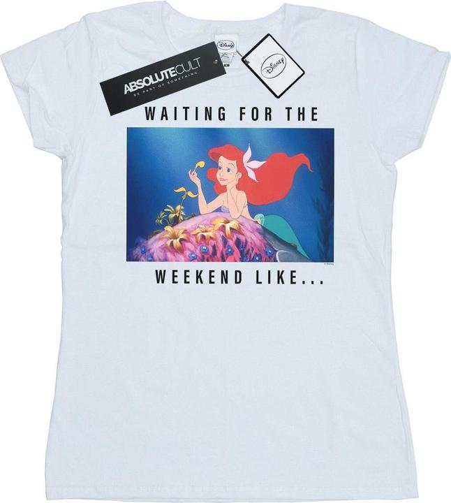 Disney Princess Ariel Waiting For The Weekend TShirt (S)