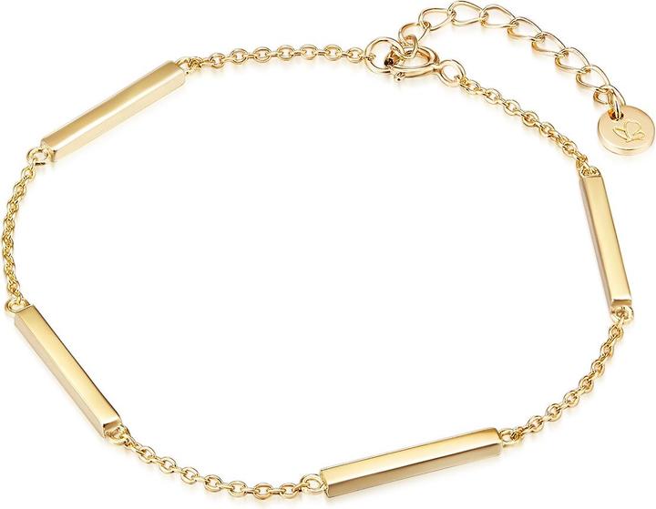 Immagine prodotto Glanzstücke München Donna Argento Giallo Oro 17,0 cm Lunghezza base + 3,0 cm Estensione - 10210 (17 cm, Argento)