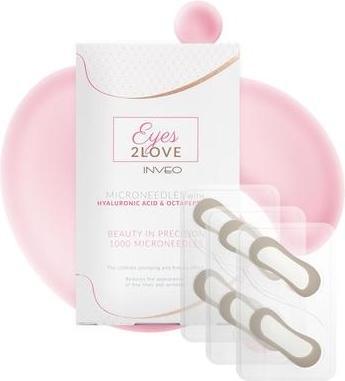 Actual product image Inveo Eyes2Love Hydrogel Pads With Hyaluronic Acid Microneedles With Peptides 2Pcs (Patches, Day + Night)