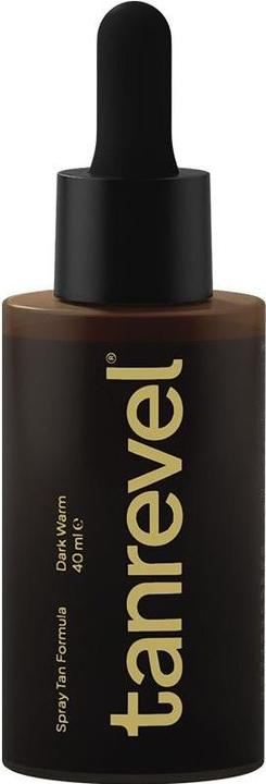Tanrevel ® Spray Tan Formula Dark Warm 40 ml (Selbstbräunungsspray, 40 ml)