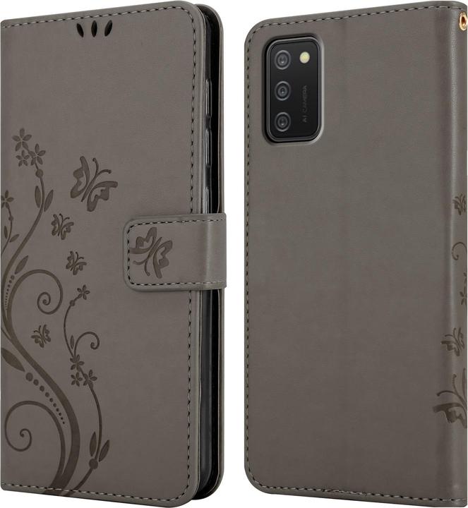 Image du produit Cadorabo Couverture du livre de fleurs (Samsung Galaxy A02s)