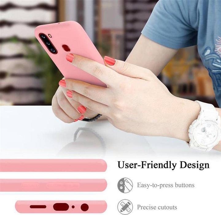 Produktbild Cadorabo TPU Liquid Silicone Case Cover (Samsung Galaxy A21)