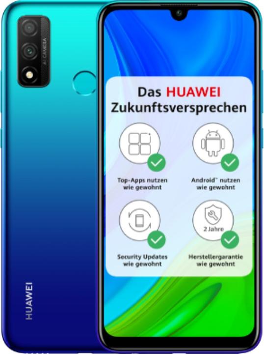 Produktbild Huawei P smart 2020 (128 GB, Aurora Blue, 6.21", Hybrid Dual SIM, 13 Mpx, 4G)