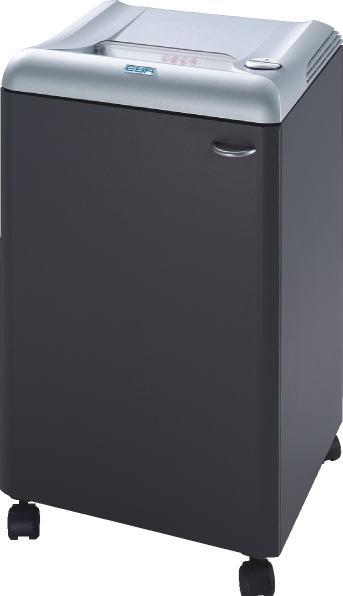 Produktbild EBA 2127C 4x40mm Aktenvernichter P4 silber-anthr. 13-15 Bl. Partikelschn (Partikelschnitt)